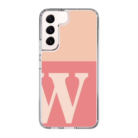 Slim Protection Case［ Original - initial two tone - W pink ］