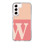 Slim Protection Case［ Original - initial two tone - W pink ］