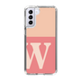 Slim Protection Case［ Original - initial two tone - W pink ］