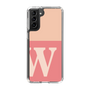 Slim Protection Case［ Original - initial two tone - W pink ］