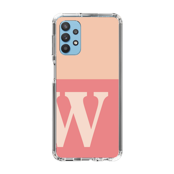 Slim Protection Case［ Original - initial two tone - W pink ］