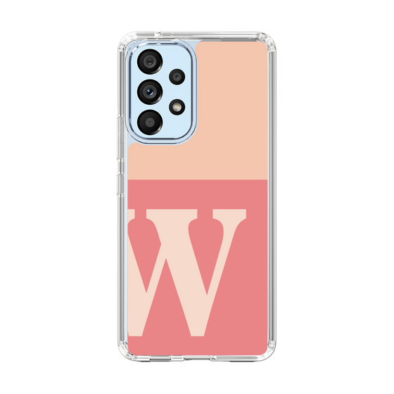 Slim Protection Case［ Original - initial two tone - W pink ］