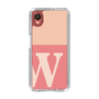 Slim Protection Case［ Original - initial two tone - W pink ］