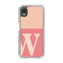 Slim Protection Case［ Original - initial two tone - W pink ］