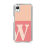 Slim Protection Case［ Original - initial two tone - W pink ］