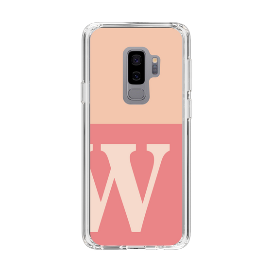Slim Protection Case［ Original - initial two tone - W pink ］