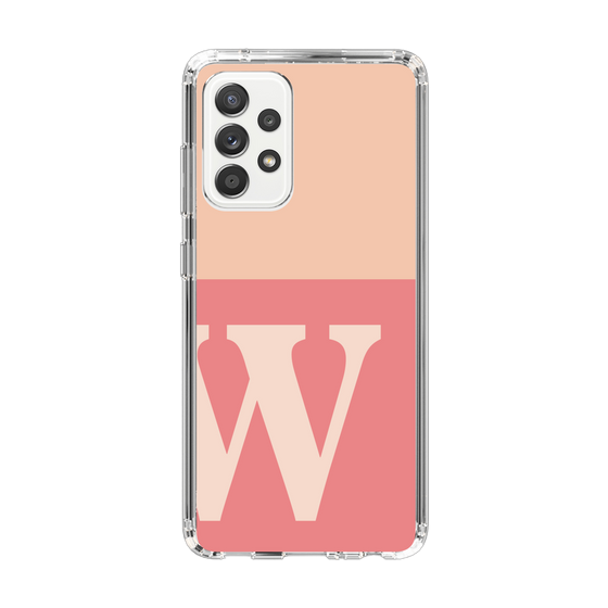 Slim Protection Case［ Original - initial two tone - W pink ］