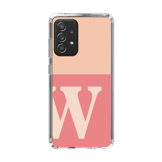 Slim Protection Case［ Original - initial two tone - W pink ］