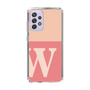 Slim Protection Case［ Original - initial two tone - W pink ］