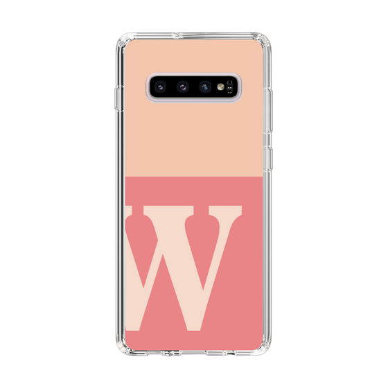 Slim Protection Case［ Original - initial two tone - W pink ］