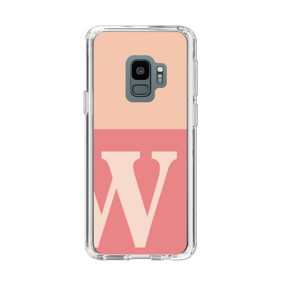 Slim Protection Case［ Original - initial two tone - W pink ］