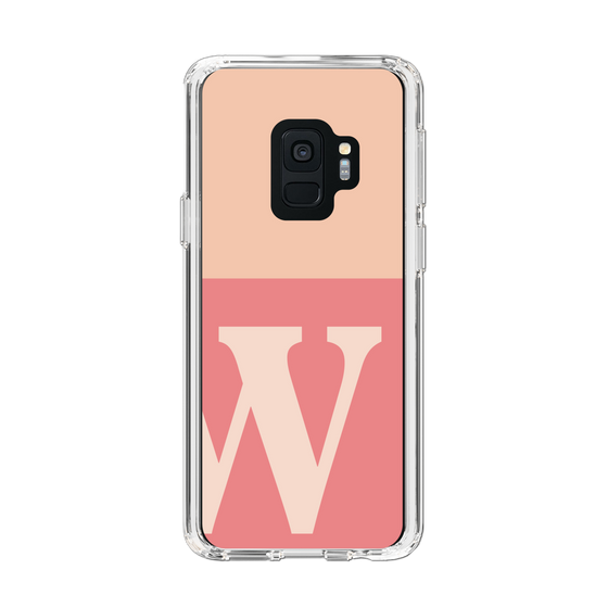 Slim Protection Case［ Original - initial two tone - W pink ］