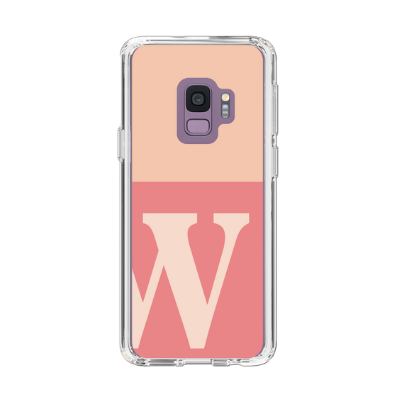 Slim Protection Case［ Original - initial two tone - W pink ］