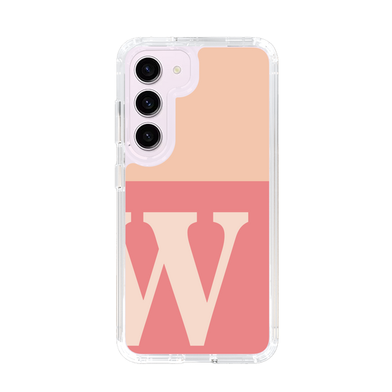 Slim Protection Case［ Original - initial two tone - W pink ］