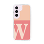 Slim Protection Case［ Original - initial two tone - W pink ］