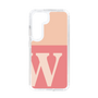 Slim Protection Case［ Original - initial two tone - W pink ］
