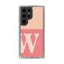 Slim Protection Case［ Original - initial two tone - W pink ］