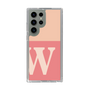 Slim Protection Case［ Original - initial two tone - W pink ］