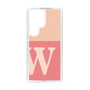 Slim Protection Case［ Original - initial two tone - W pink ］