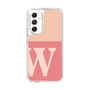 Slim Protection Case［ Original - initial two tone - W pink ］