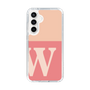 Slim Protection Case［ Original - initial two tone - W pink ］