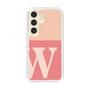 Slim Protection Case［ Original - initial two tone - W pink ］