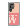 Slim Protection Case［ Original - initial two tone - W pink ］