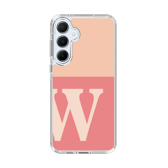 Slim Protection Case［ オリジナル - initial two tone - W pink ］