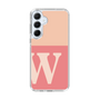Slim Protection Case［ オリジナル - initial two tone - W pink ］