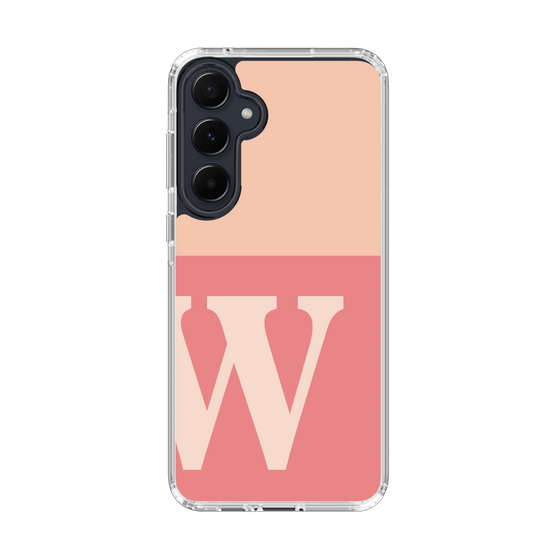 Slim Protection Case［ オリジナル - initial two tone - W pink ］