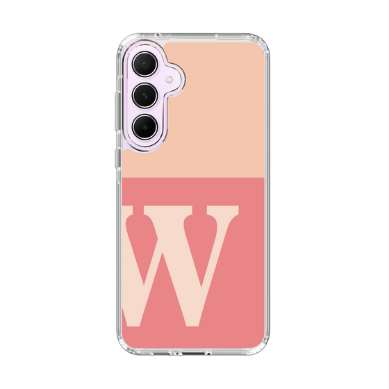 Slim Protection Case［ オリジナル - initial two tone - W pink ］