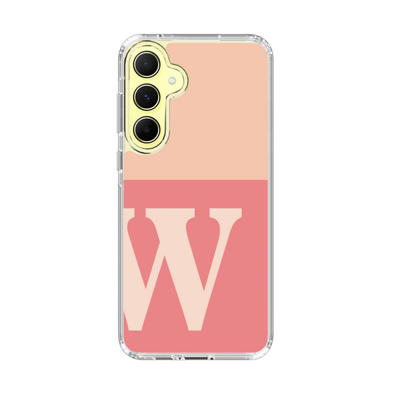 Slim Protection Case［ オリジナル - initial two tone - W pink ］