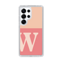 Slim Protection Case［ Original - initial two tone - W pink ］