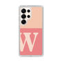 Slim Protection Case［ Original - initial two tone - W pink ］