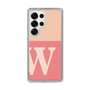 Slim Protection Case［ Original - initial two tone - W pink ］
