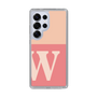 Slim Protection Case［ Original - initial two tone - W pink ］