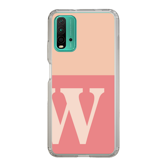 Slim Protection Case［ Original - initial two tone - W pink ］