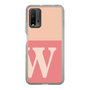 Slim Protection Case［ Original - initial two tone - W pink ］