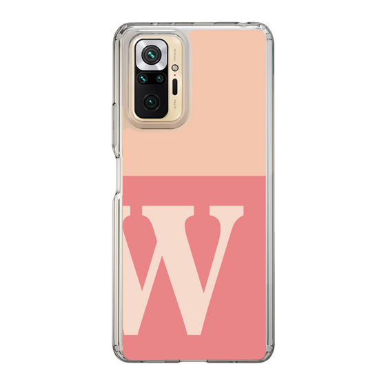 Slim Protection Case［ Original - initial two tone - W pink ］