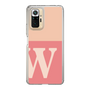 Slim Protection Case［ Original - initial two tone - W pink ］