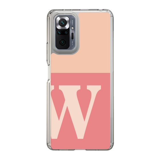 Slim Protection Case［ Original - initial two tone - W pink ］