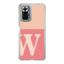 Slim Protection Case［ Original - initial two tone - W pink ］