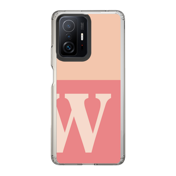 Slim Protection Case［ Original - initial two tone - W pink ］