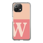 Slim Protection Case［ Original - initial two tone - W pink ］