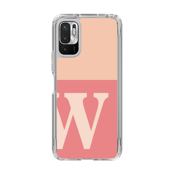 Slim Protection Case［ Original - initial two tone - W pink ］