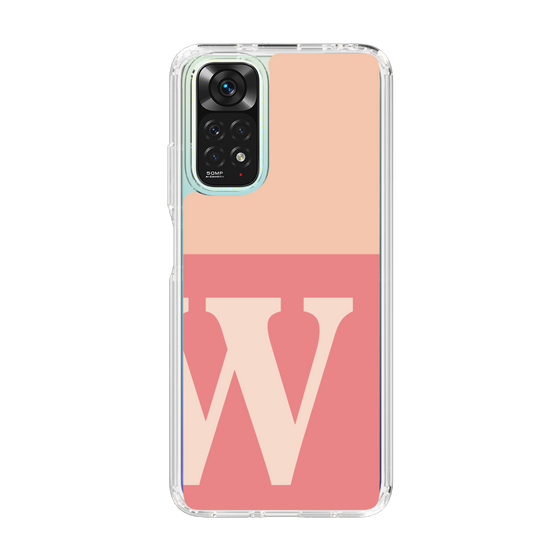 Slim Protection Case［ Original - initial two tone - W pink ］