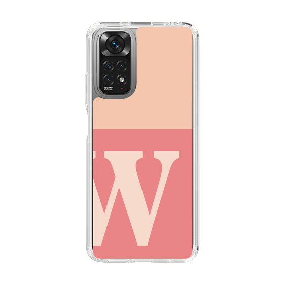 Slim Protection Case［ Original - initial two tone - W pink ］