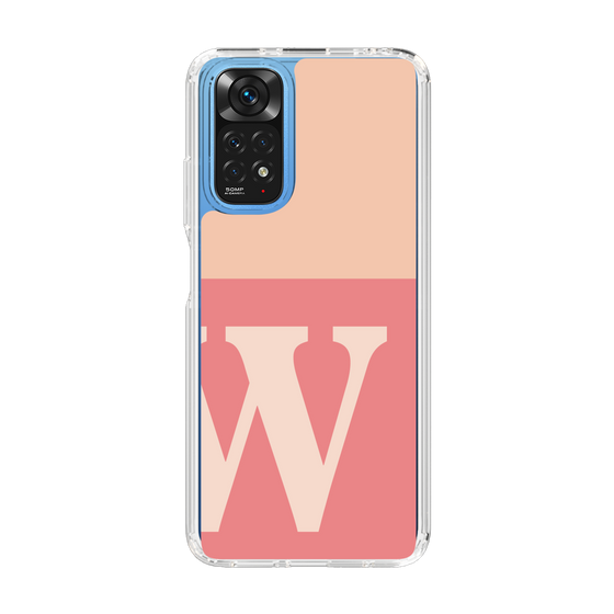 Slim Protection Case［ Original - initial two tone - W pink ］