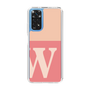 Slim Protection Case［ Original - initial two tone - W pink ］