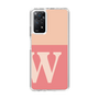 Slim Protection Case［ Original - initial two tone - W pink ］